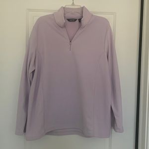 Lands End Quarter Zip Fleece